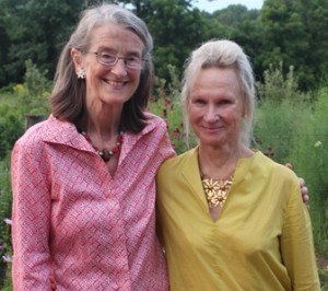 Bonnie Van Alen (left), president and executive director of Willistown Conservation Trust, and Alice Hausmann, vice chair as well as chair of the trust’s Community Farm Program Committee are being honored.