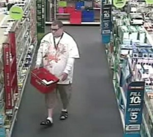 Police are seeking the public's help to identify this suspected shoplifter.
