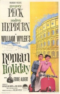 William Wyler's classic comedy, 'Roman Holiday,' will be shown at the Flash on May 16.