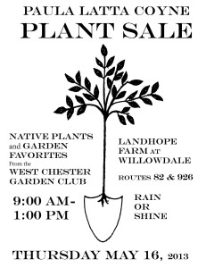 Proceeds from the West Chester Garden Club’s annual plant sale will benefit area beautification efforts.