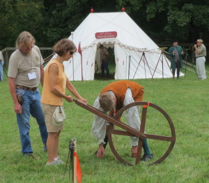 A variety of surveying equipment was on display at the 17th National Rendezvous, an annual event hosted by the Surveyors Historical Society (SHS).