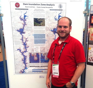 Dave Sekkes, the emergency planning coordinator for the Chester County Department of Emergency Services (DES), won a first-place data integration award last month