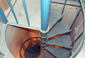 19th Century spiral staircases are just a few of the many details hidden from public view as the Chester County Courthouse was updated and modernized during more than 150 years of use.