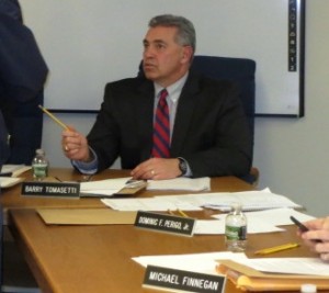 Superintendent Barry Tomasetti expressed pride in students' accomplishments at Monday night's school board meeting. 