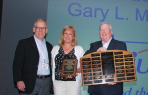 From left to right: PAIU executive director Thomas Gluck, Dr. Jacalyn Auris and CCIU executive director Dr. Joseph O’Brien.